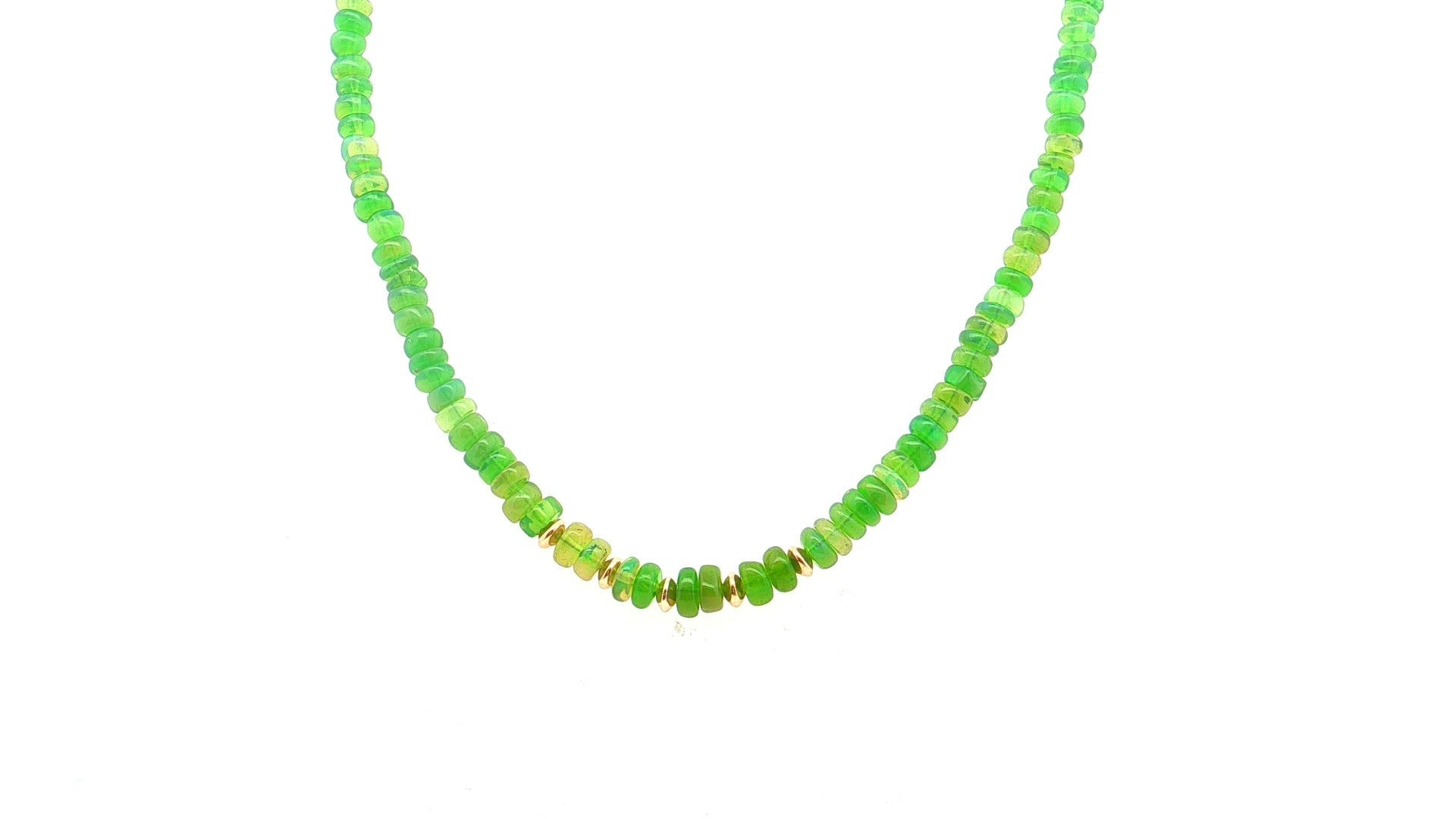 Opal Beaded Pearl Necklace - Kelly Wade Jewelers