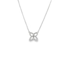 Open Diamond Flower Necklace - Kelly Wade Jewelers