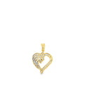Open Diamond Heart Pendant - Kelly Wade Jewelers