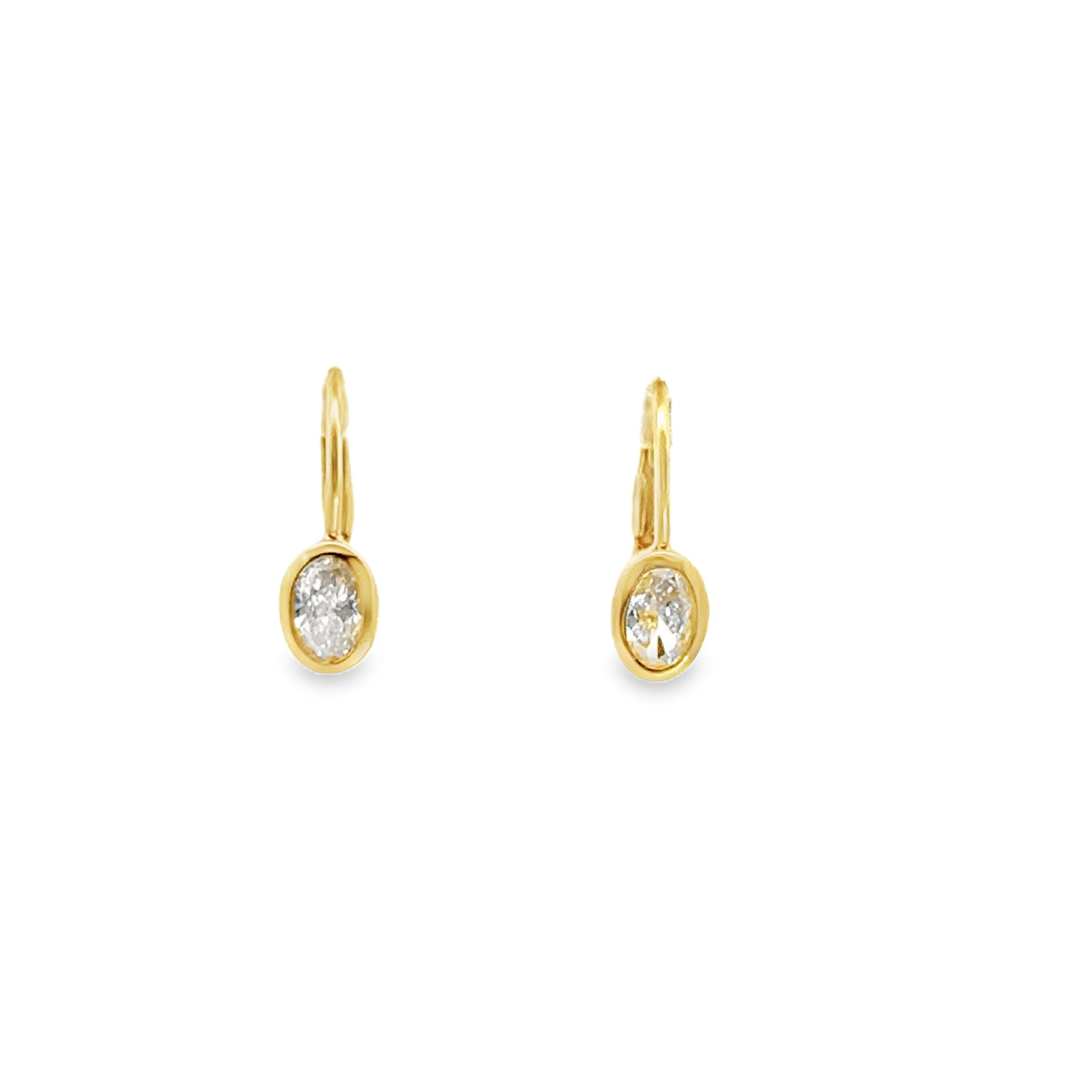 Oval Drop Earrings - Kelly Wade Jewelers