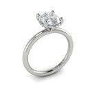 Oval Solitaire Engagement Ring - Kelly Wade Jewelers