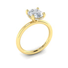 Oval Solitaire Engagement Ring - Kelly Wade Jewelers
