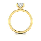 Oval Solitaire Engagement Ring - Kelly Wade Jewelers