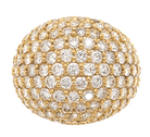 Pave Diamond Dome Ring - Kelly Wade Jewelers