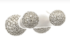Pave Diamond Double Ball Earrings - Kelly Wade Jewelers