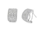 Pave Diamond Huggie Earrings - Kelly Wade Jewelers