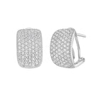 Pave Diamond Huggie Earrings - Kelly Wade Jewelers
