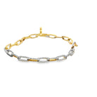 Pave Diamond Link Bracelet - Kelly Wade Jewelers
