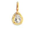 Pear Bezel Charm - Kelly Wade Jewelers