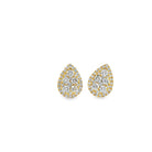 Pear Illusion Diamond Earrings - Kelly Wade Jewelers
