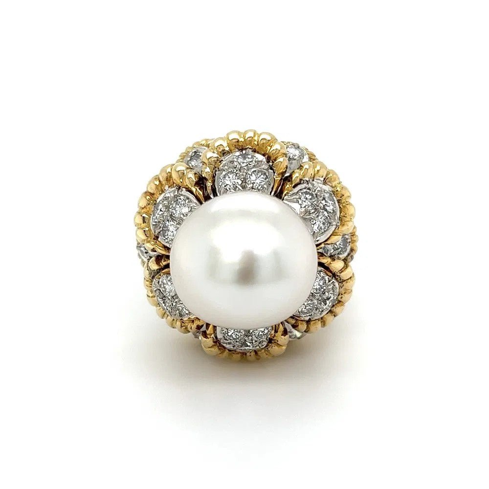 Pearl Dome Ring - Kelly Wade Jewelers