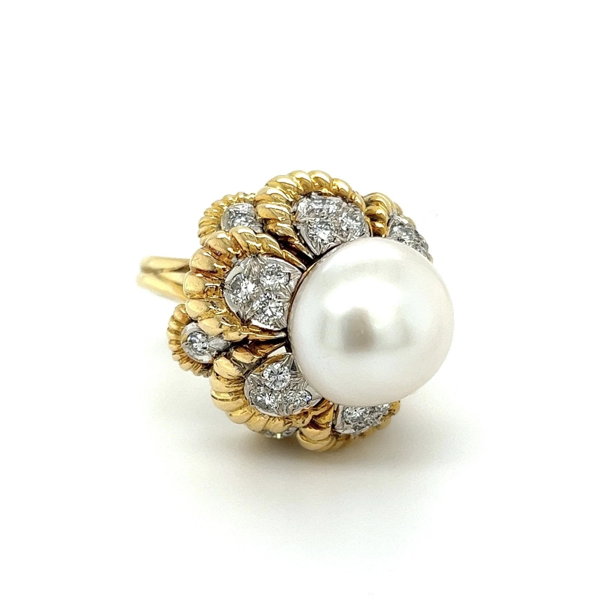 Pearl Dome Ring - Kelly Wade Jewelers