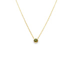 Peridot Chain Necklace - Kelly Wade Jewelers
