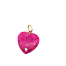 Pink Heart Charm - Kelly Wade Jewelers