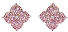 Pink Sapphire Flower Earrings - Kelly Wade Jewelers