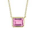 Pink Topaz Necklace - Kelly Wade Jewelers Store
