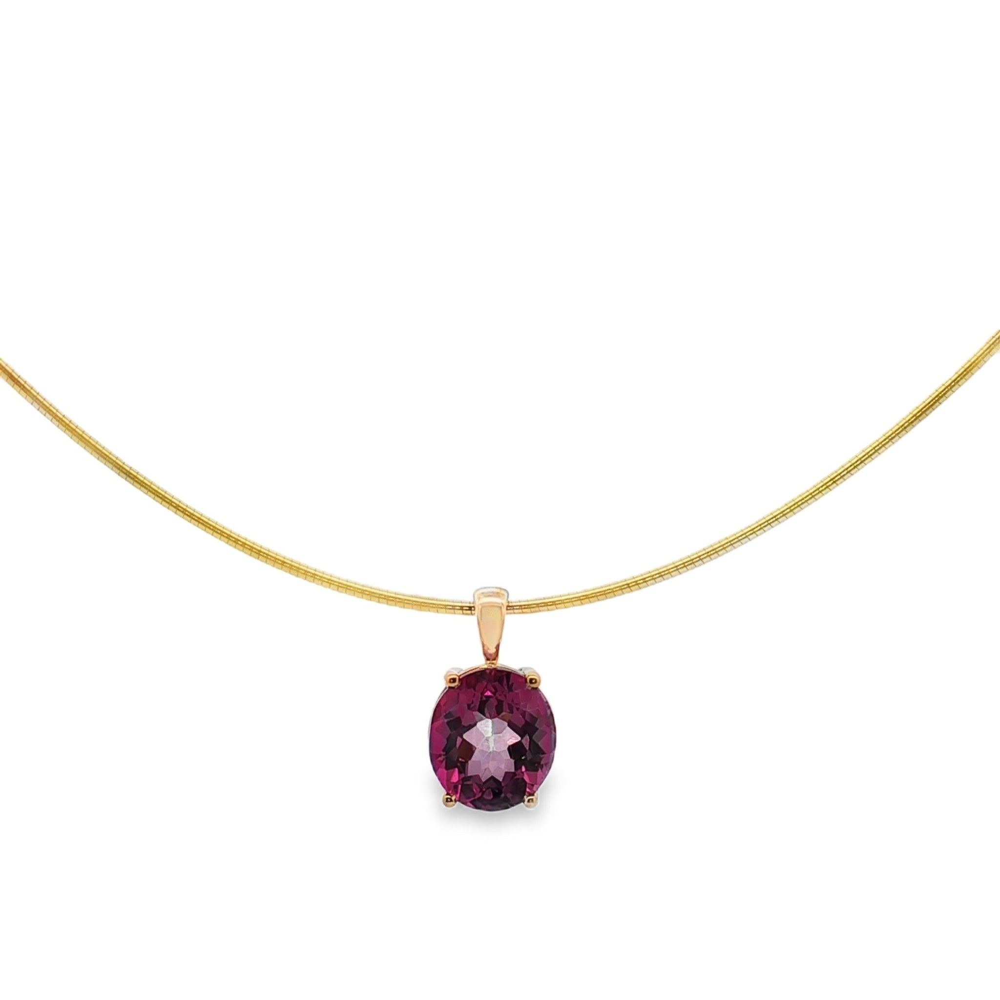 Pink Topaz Necklace - Kelly Wade Jewelers