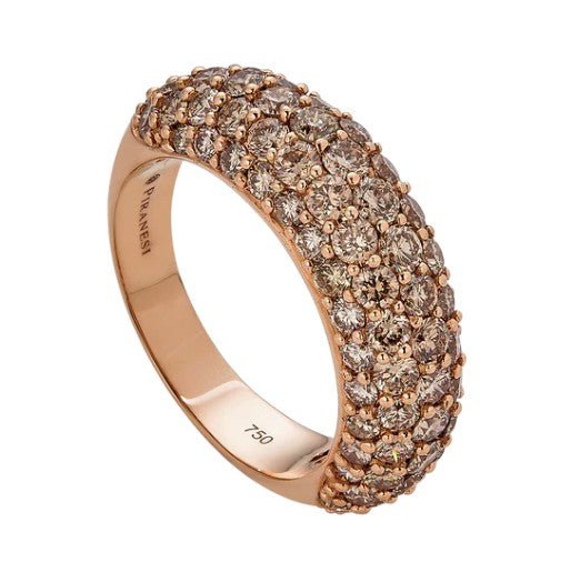 Piranesi 18k rose gold champag - Kelly Wade Jewelers