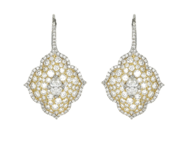Piranesi 18k two tone oval dia - Kelly Wade Jewelers