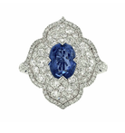 Piranesi 18k white gold oval s - Kelly Wade Jewelers