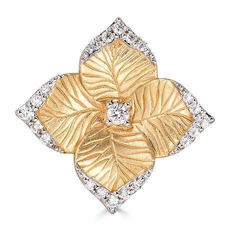 Piranesi 18k yellow gold satin - Kelly Wade Jewelers