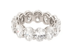 Platinum 13 oval diamond etern - Kelly Wade Jewelers