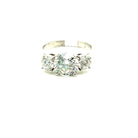 Platinum 3-Stone Round Brilliant Diamond Ring - Kelly Wade Jewelers