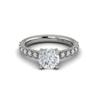 Round Vintage Engagement Ring - Kelly Wade Jewelers