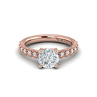 Round Vintage Engagement Ring - Kelly Wade Jewelers