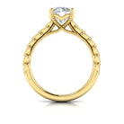 Round Vintage Engagement Ring - Kelly Wade Jewelers