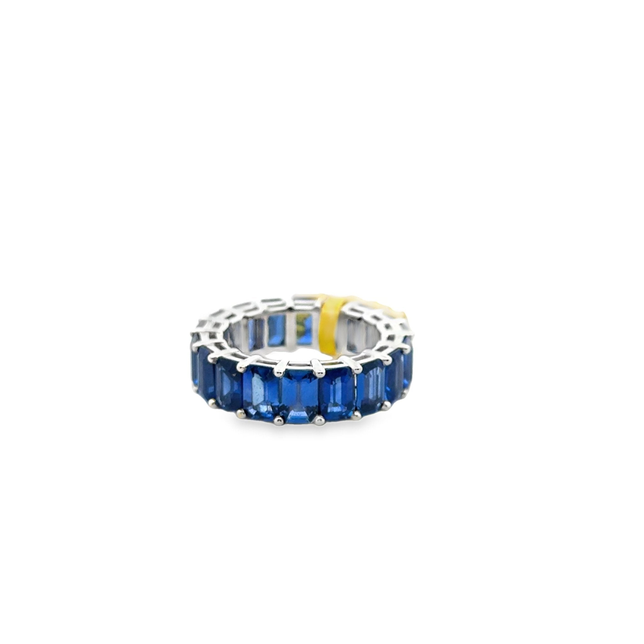 Sapphire Eternity Ring - Kelly Wade Jewelers