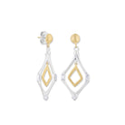 Sapphire Kite Dangle Earrings - Kelly Wade Jewelers