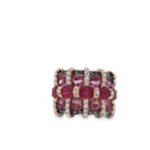 Sapphire & Ruby Ring - Kelly Wade Jewelers