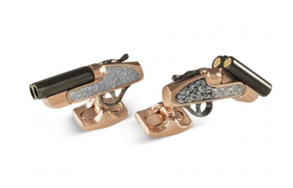 Shotgun Cufflinks - Kelly Wade Jewelers Store