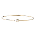 Single Diamond Bangle - Kelly Wade Jewelers Store