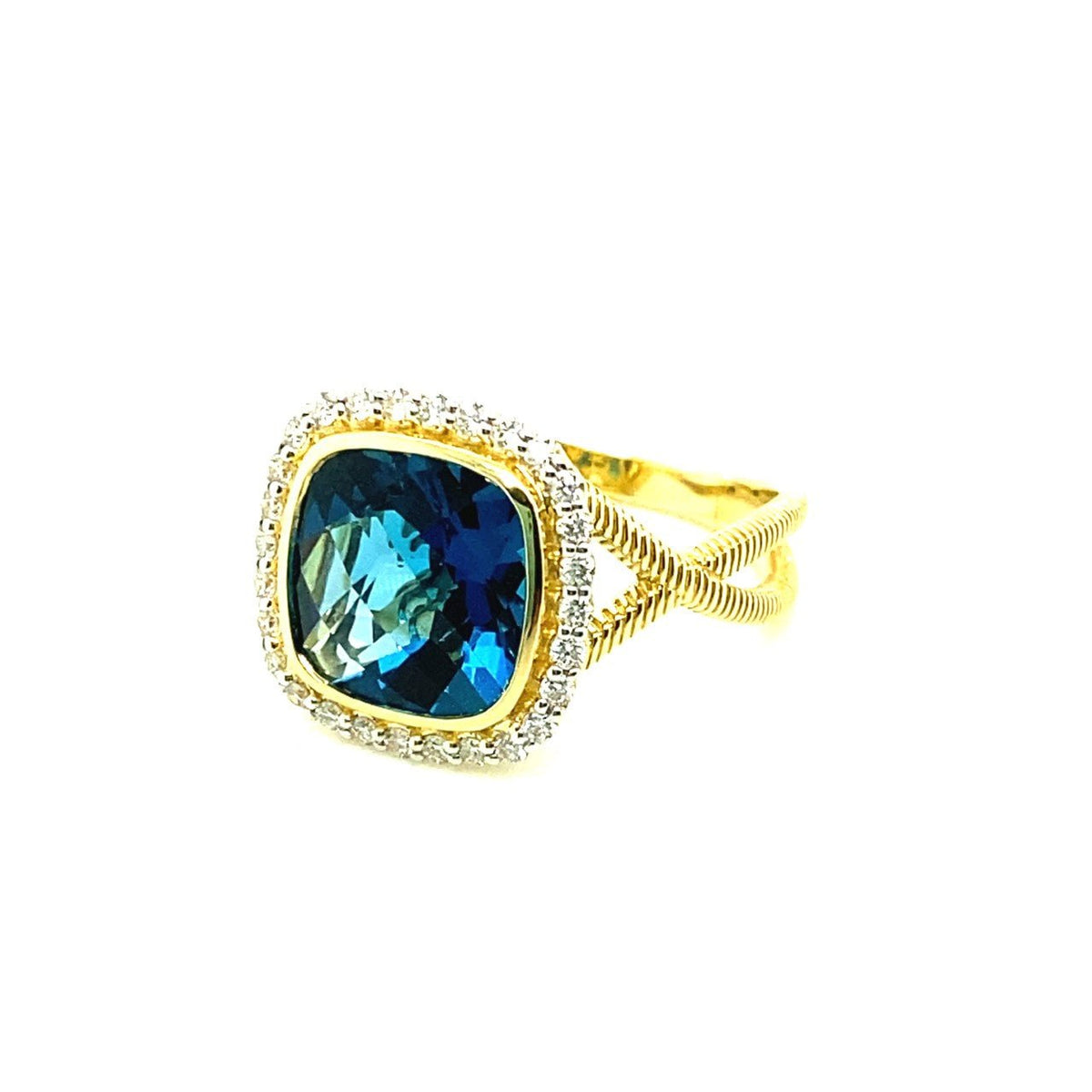 Sloane Street cushion London b - Kelly Wade Jewelers