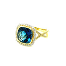Sloane Street cushion London b - Kelly Wade Jewelers