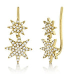 Star Diamond Crawler Earring - Kelly Wade Jewelers