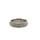 Sterling Silver Pave Diamond Ring - Kelly Wade Jewelers