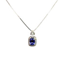 Tanzanite and Diamond Necklace - Kelly Wade Jewelers Store