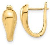 Tear Drop Hoop Earrings - Kelly Wade Jewelers