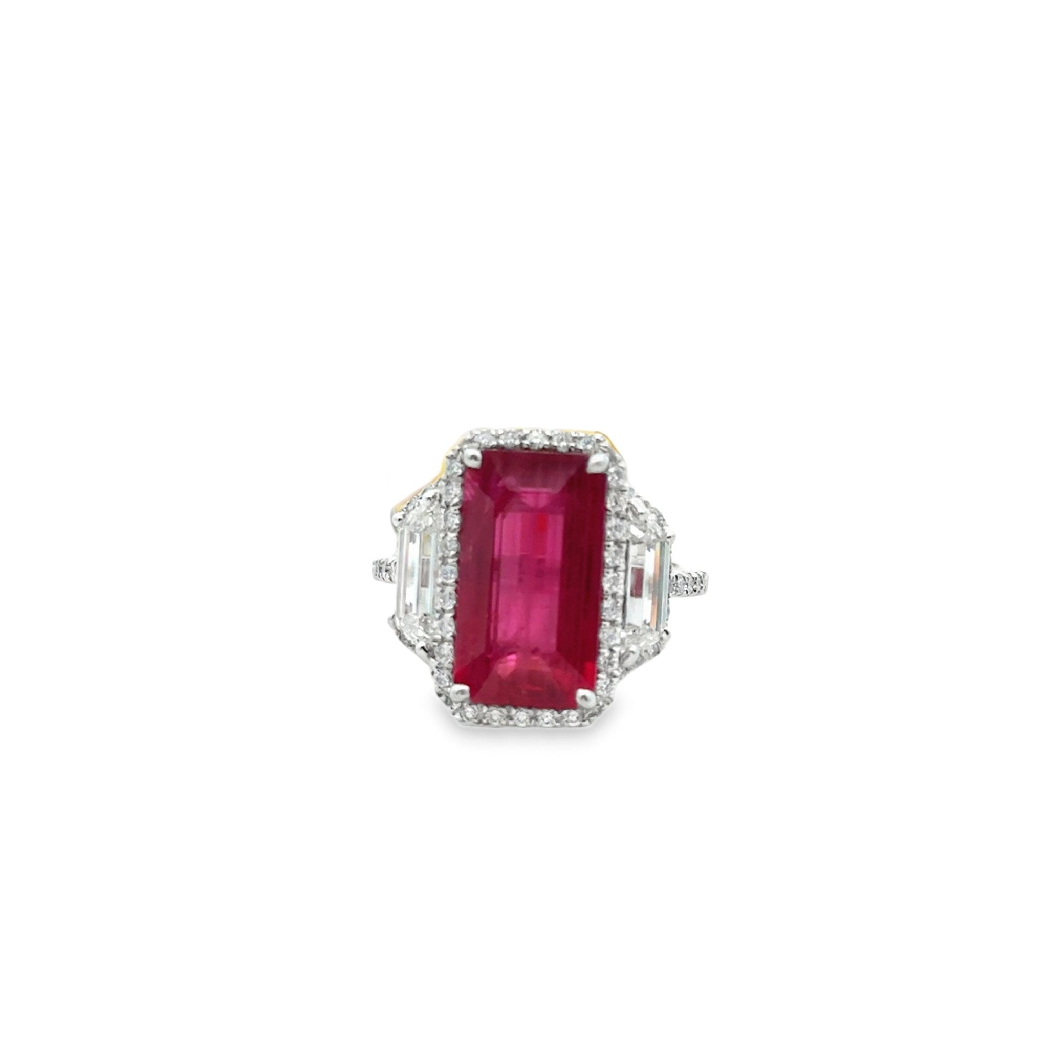 Thailand Ruby & Diamond Ring - Kelly Wade Jewelers