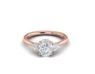 Three Stone Oval Ring - Kelly Wade Jewelers