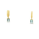 Topaz Dangle Hoops - Kelly Wade Jewelers