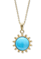 Turquoise Mini Marine Pendant Necklace - Kelly Wade Jewelers