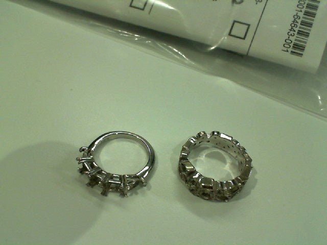 two rings Plat 4.9 g <205>, 6 - Kelly Wade Jewelers