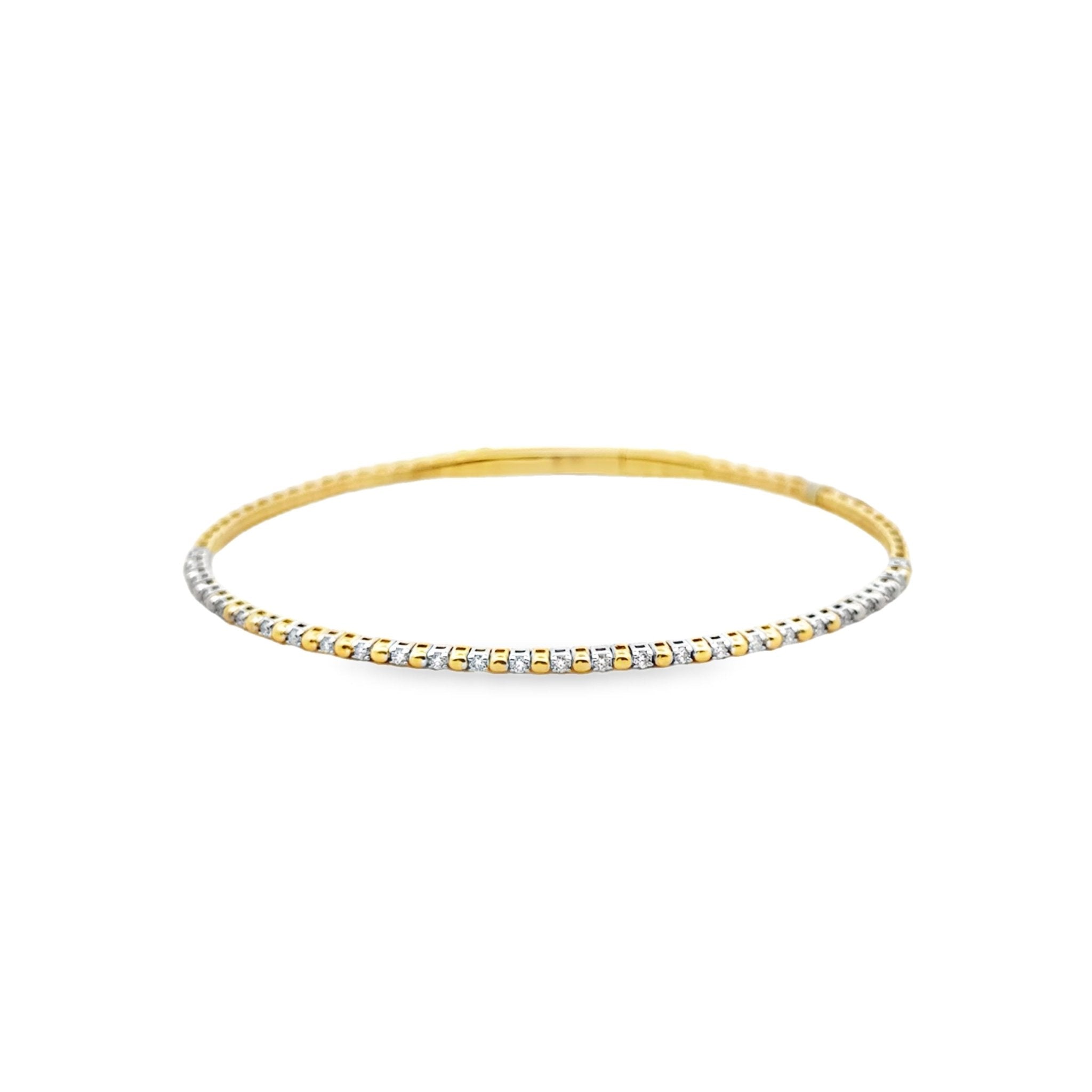 Two Tone Diamond Bracelet - Kelly Wade Jewelers