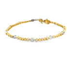 Two Toned Evil Eye Bracelet - Kelly Wade Jewelers
