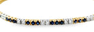 Two Toned Saphire and Diamond Tennis Bracelet - Kelly Wade Jewelers