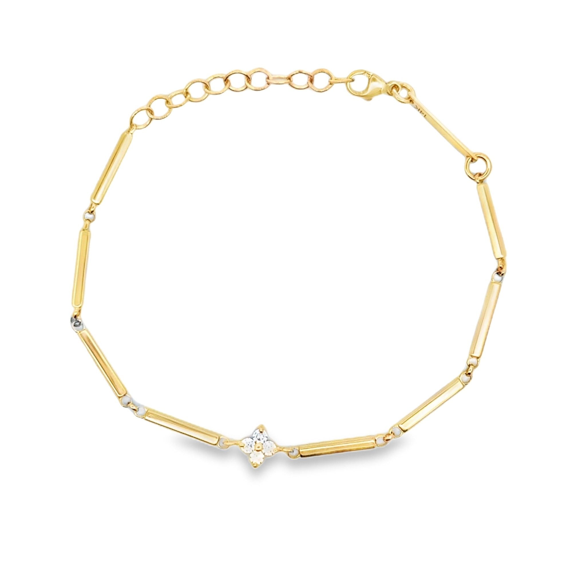 Zoe Chicco Diamond Flower Bracelet - Kelly Wade Jewelers